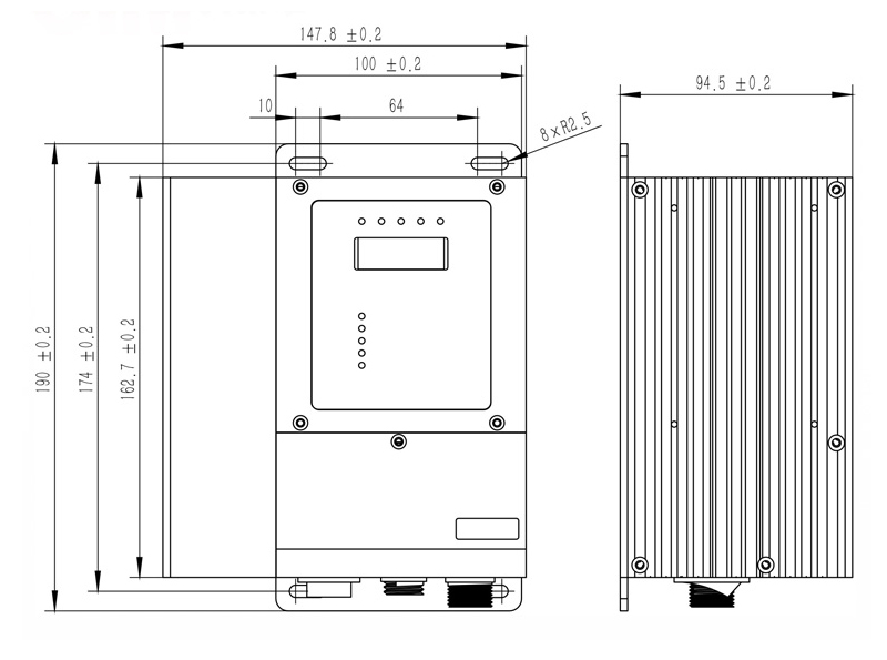 SDVC31-L 4.5A Dimensions