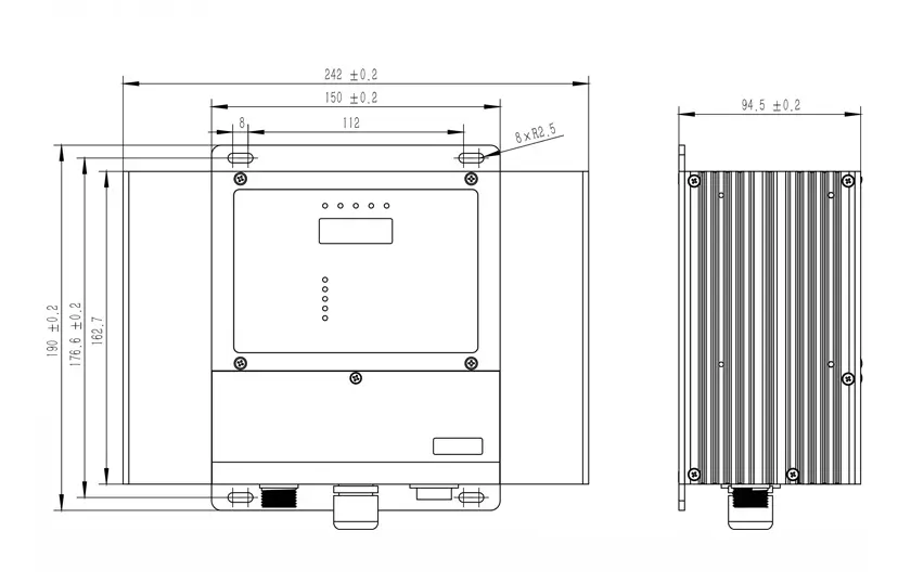 Bản vẽ kích thước SDVC31-U（10A）