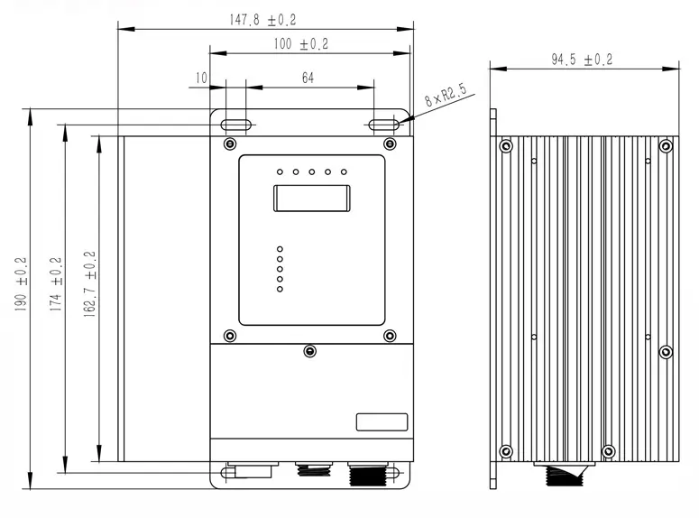 Bản vẽ kích thước SDVC31-XL（6A）
