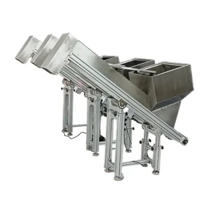 Bộ cấp phôi tự động băng tải thang máy phễu 6 เครื่องป้อนสเต็ปเปอร์แบบกำหนดเอง