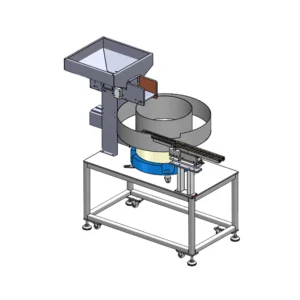 Hệ thống cấp phôi rung có vỏ bọc với 2 đường ray 7 เครื่องป้อนแบบสั่นสะเทือนแบบปิดมีราง 2 ราง