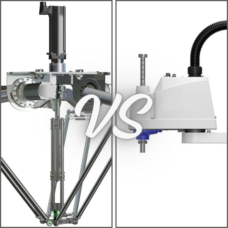Delta Robot vs SCARA
