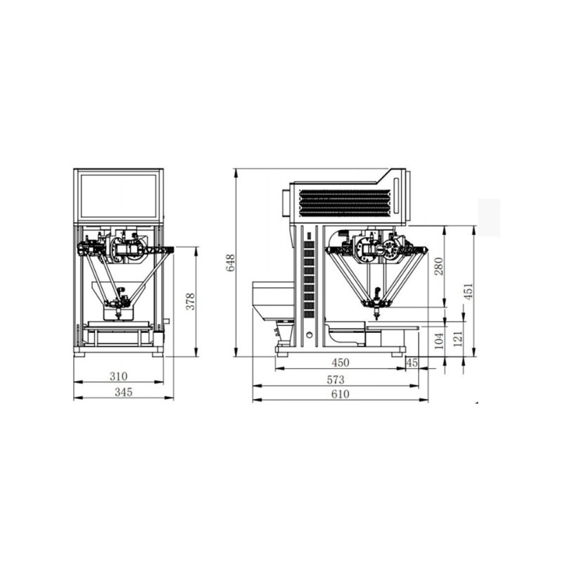 cấu tạo của robot delta