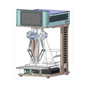 Robot Delta x Bộ nạp linh hoạt 6 thiet ke robot delta