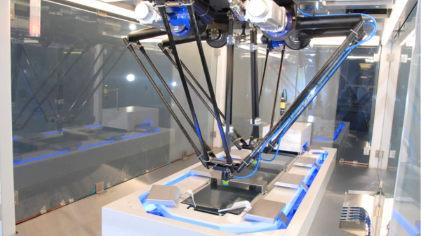 Cách robot delta phân loại sản phẩm