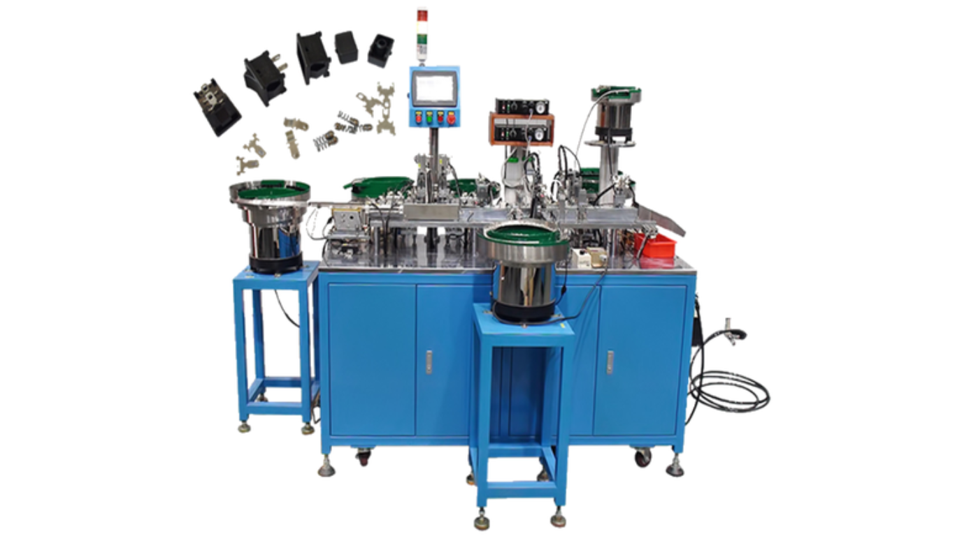 Máy lắp ráp đầu nối tự động