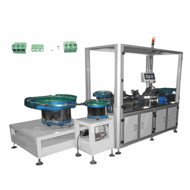 Máy lắp ráp đầu nối tự động: Giải pháp tối ưu cho dây chuyền 4 Máy lắp ráp đầu nối tự động