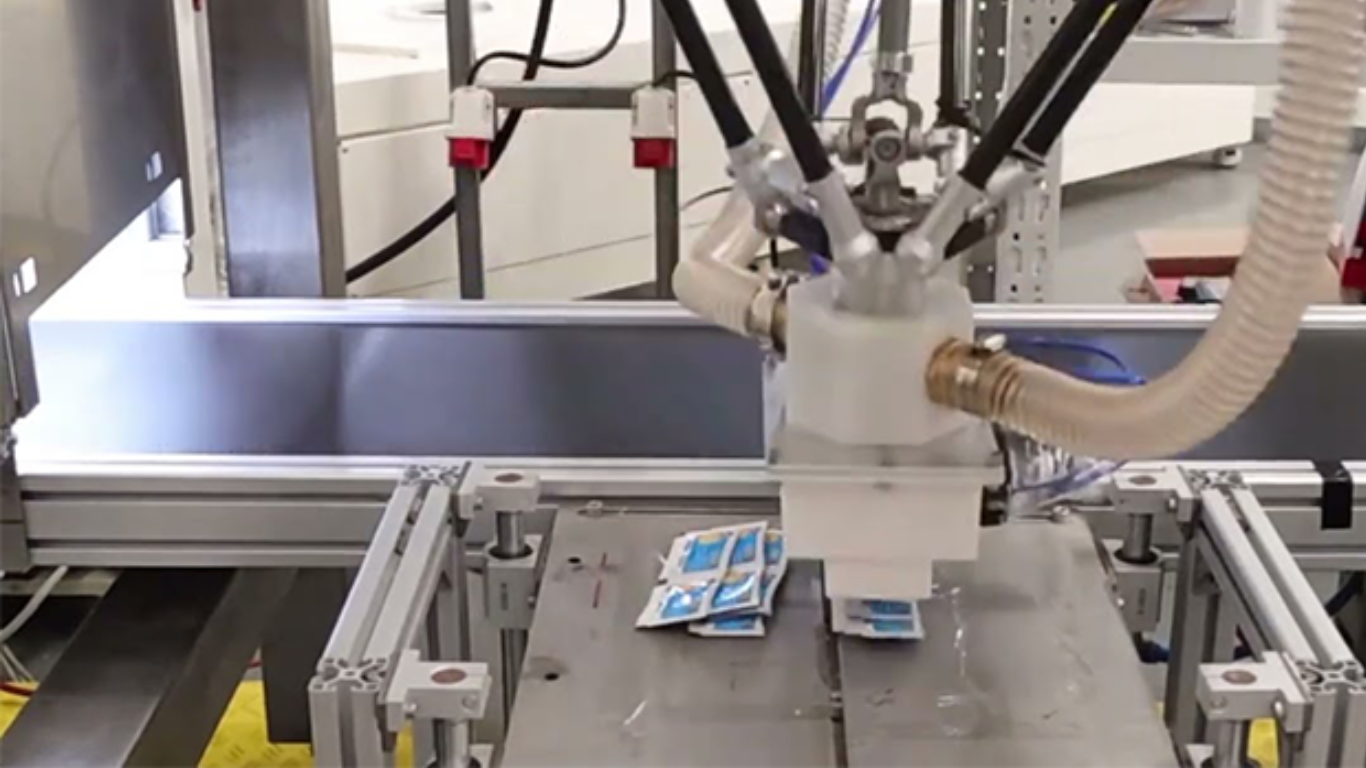 Ứng dụng phổ biến của Robot Delta đóng gói