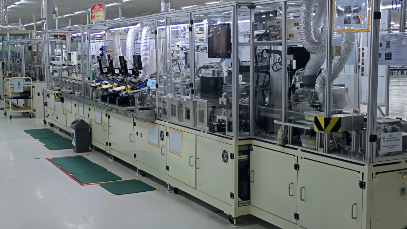 Máy lắp ráp nhiều trạm