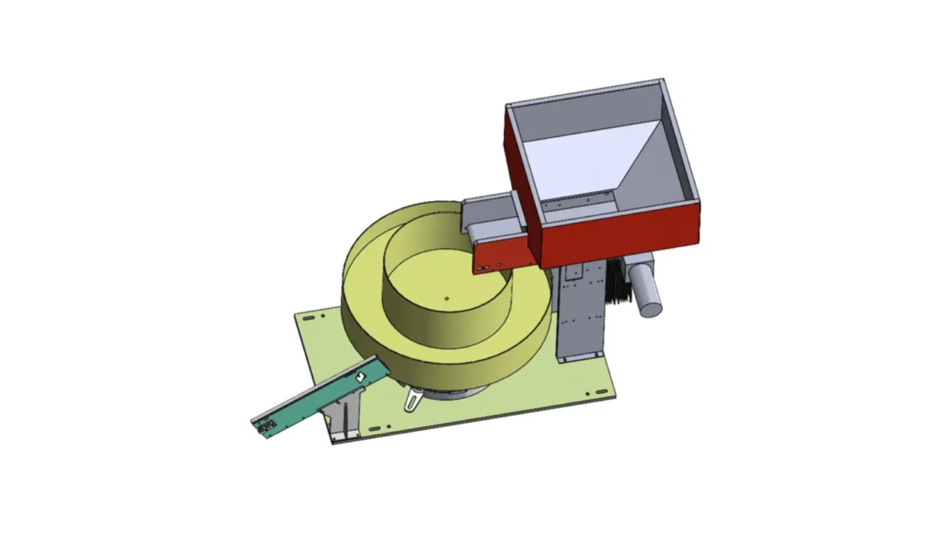 Operating principle of vibrating feeder