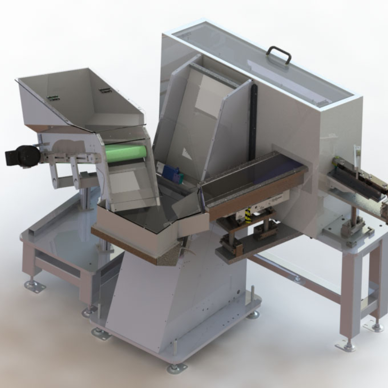 Máy cấp liệu cho chi tiết nặng: Giải pháp hiệu quả cho sản xuất công nghiệp 6 Máy cấp liệu bậc thang