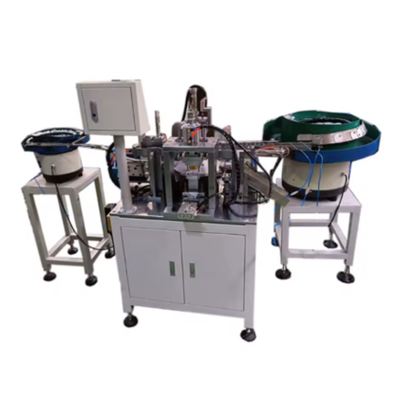 Máy ép đinh tán/trục kim loại tự động 1 AUTOMATIC RIVETINGPRESSING MACHINE FOR METAL BUSHING