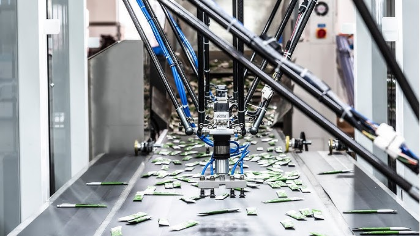 Robot Delta tự động hóa: Giải mã "vua tốc độ" trong sản xuất công nghiệp 1 Cấu tạo và nguyên lý hoạt động độc đáo