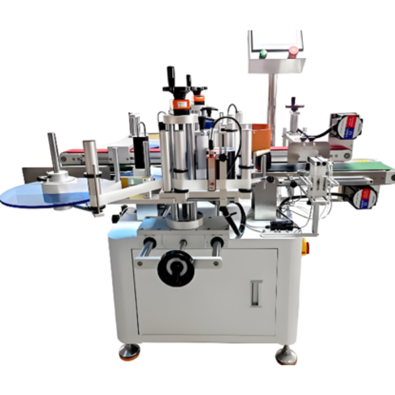 Máy dãn nhãn góc cạnh thùng hộp 1 MÁY DÁN NHÃN GÓC CẠNH THÙNG HỘP