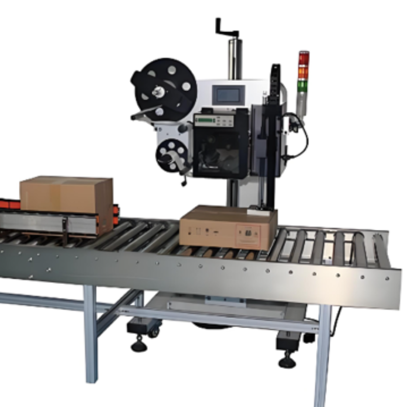 Máy dán nhãn và in ấn tự động trực tuyến 1 MÁY DÁN NHÃN VÀ IN ẤN TỰ ĐỘNG TRỰC TUYẾN