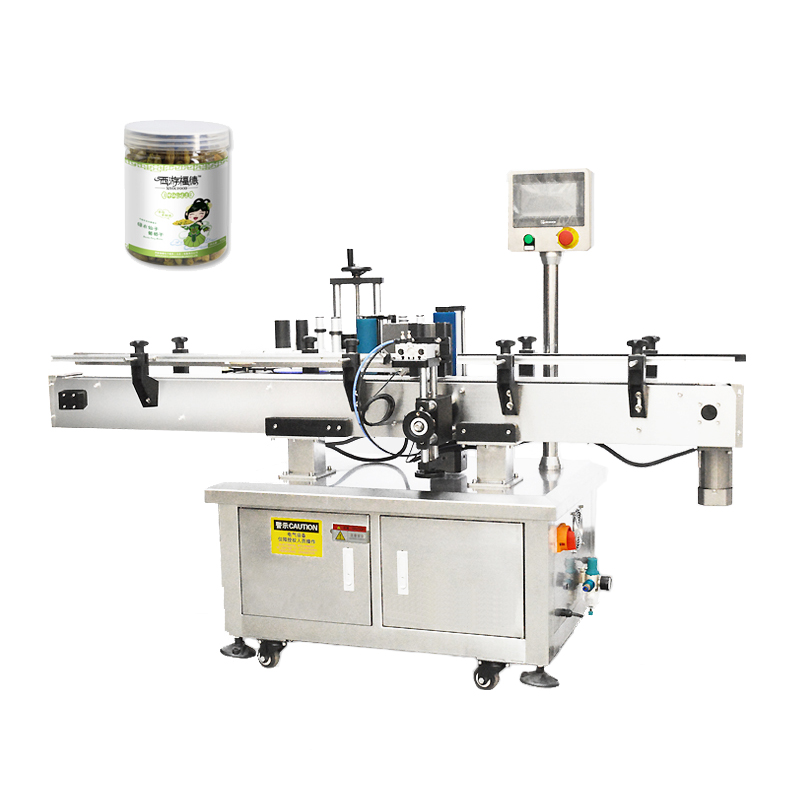 Máy dán nhãn chai tròn: Độ chính xác tuyệt đối cho bao bì hình trụ 1 Máy dán nhãn chai tròn