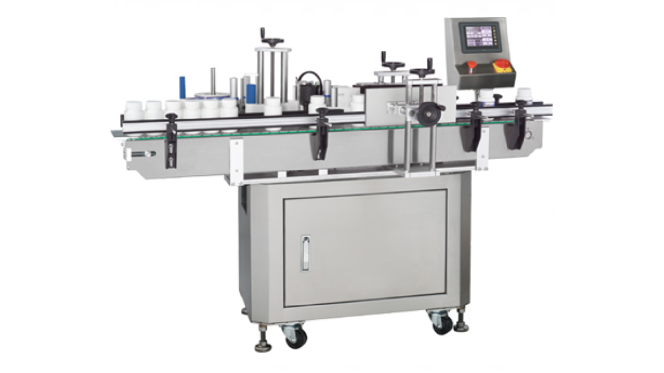 Máy dán nhãn chai 2 mặt: Bí quyết tạo nên sự đối xứng hoàn hảo 3 Ứng dụng thực tế đa ngành (1)