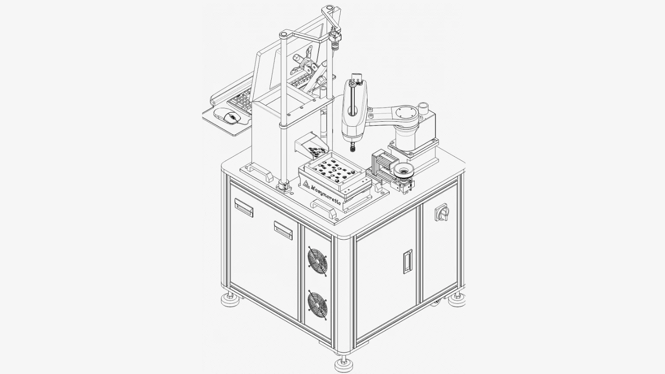 Flexible feeder robot: Hệ thống tích hợp tối ưu, thay thế tooling vật lý 1 Vòng lặp Vision robot và khả năng giao tiếp trực tiếp