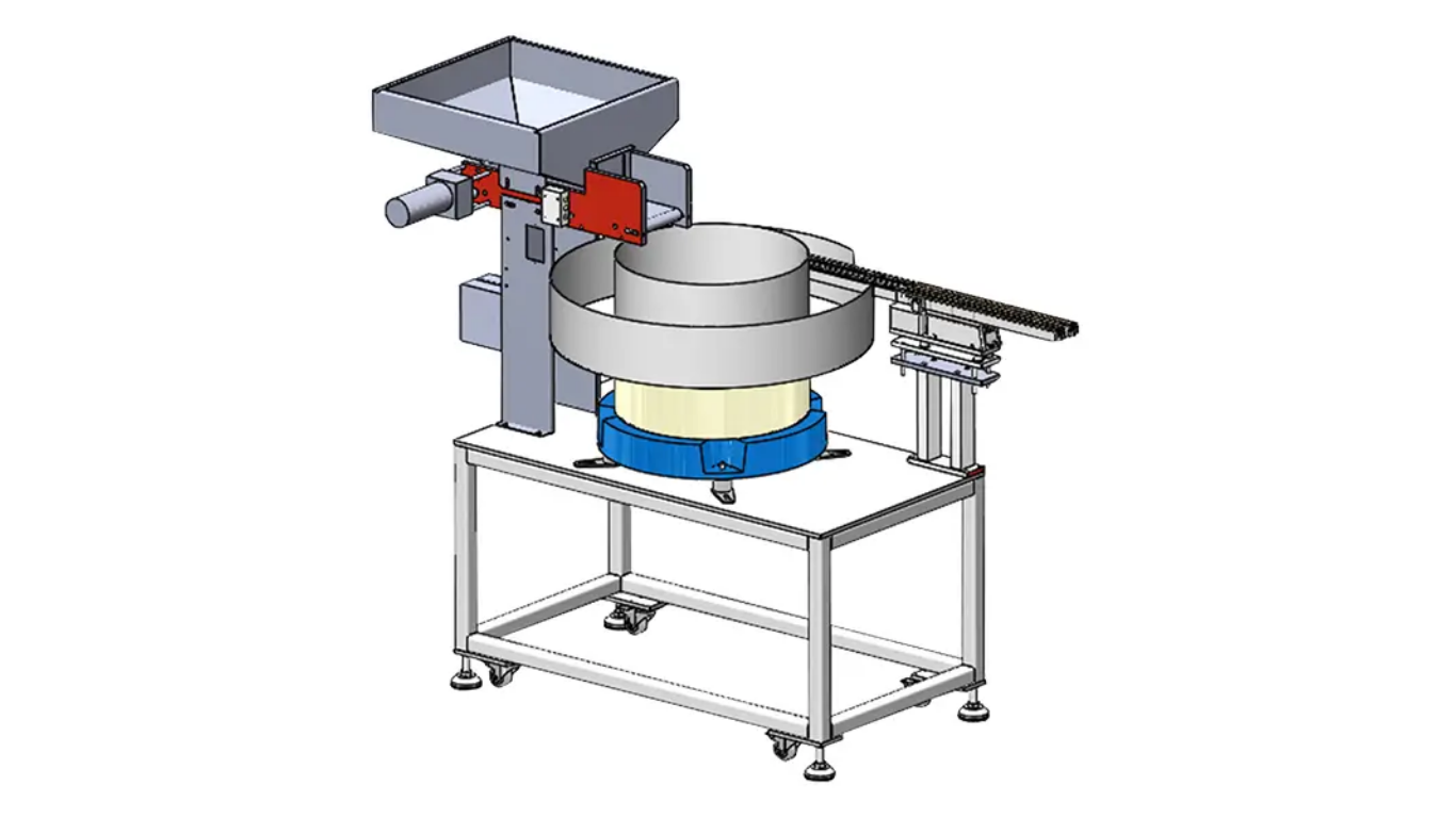 Cấu tạo và đặc điểm hình học của phễu rung