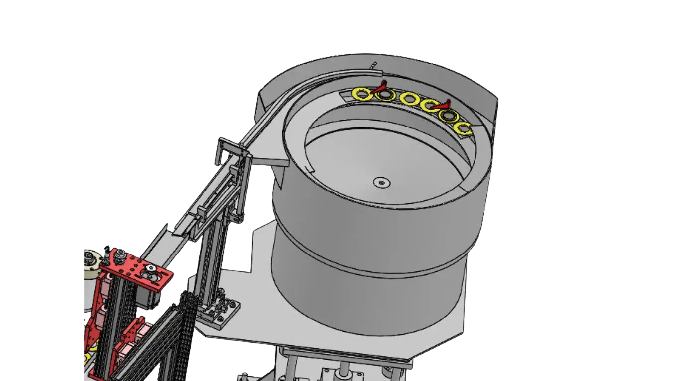 Máy rung cấp liệu là gì? Phân loại, nguyên lý và ứng dụng đa ngành 2 Cấu tạo và nguyên lý hoạt động chung