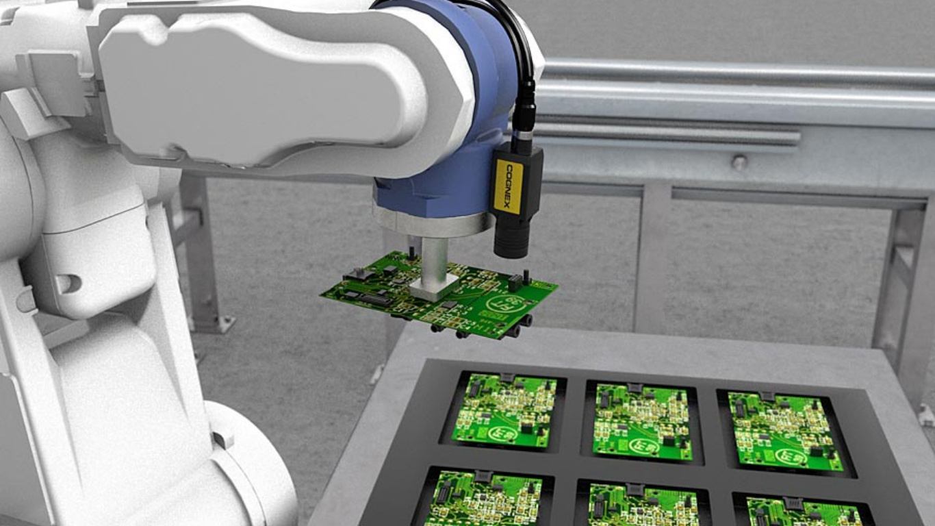 Cấp phôi cho chi tiết dễ trầy xước: 3 Giải pháp công nghệ đảm bảo Zero Damage bề mặt 3 Kết hợp Robot và Vision Camera