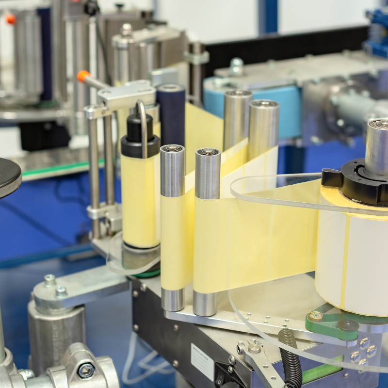 Máy dán nhãn chính xác cao là gì? 4 yếu tố kỹ thuật tạo nên sai số ± 0.5 mm 10 Máy dán nhãn chính xác cao