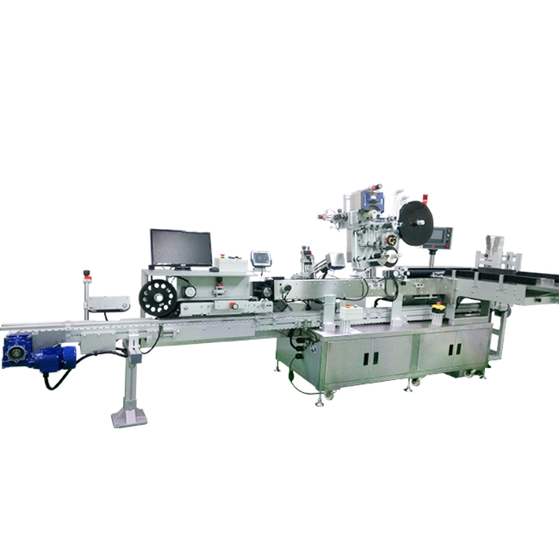 Máy dán nhãn ống thuốc