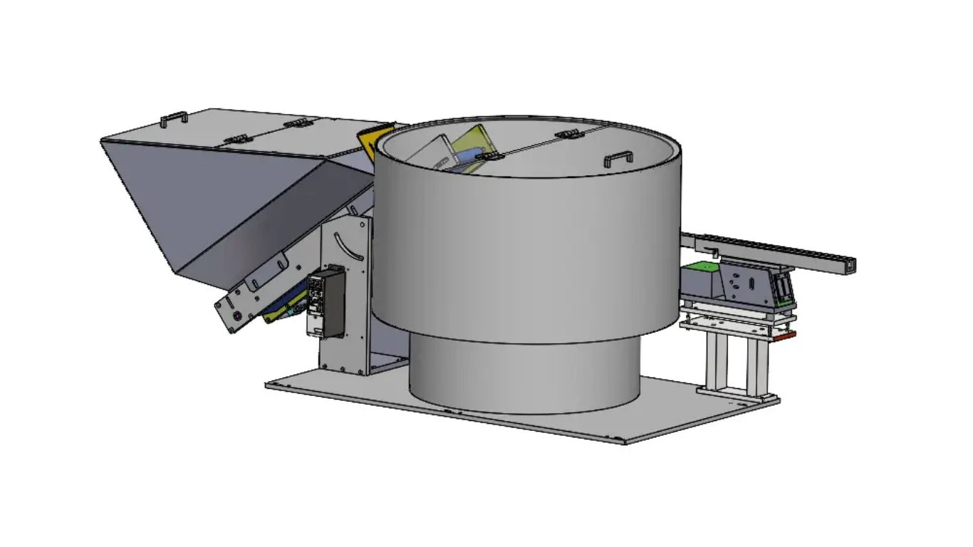 Máy cấp liệu ly tâm: Công nghệ đạt tốc độ cấp phôi cao nhất hiện nay 1 Nguyên tắc vận hành: Lực ly tâm và định hướng tĩnh