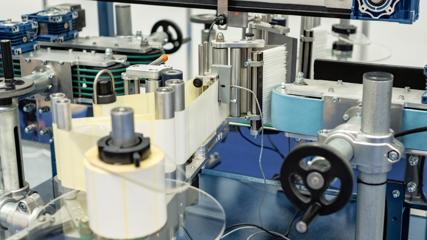 Máy dán nhãn giấy: So sánh công nghệ Decal tự dính và keo ướt để tối ưu chi phí 2 Phân loại công nghệ máy dán nhãn giấy chính