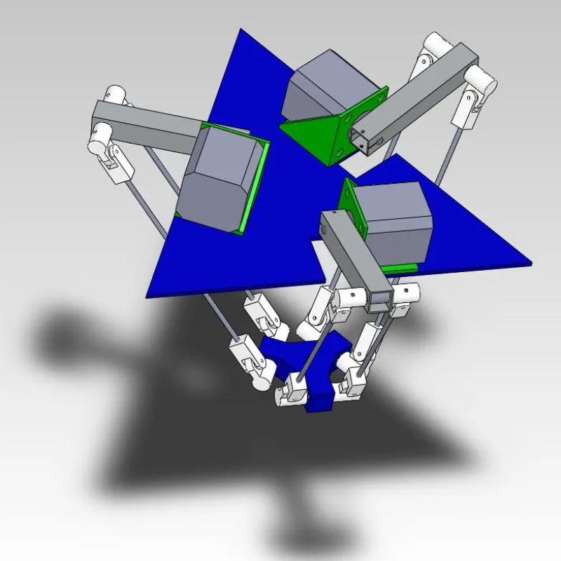 Robot Delta độ chính xác cao: Tối ưu hóa tốc độ gắp đặt trên 200 lần/phút 6 Robot Delta độ chính xác cao