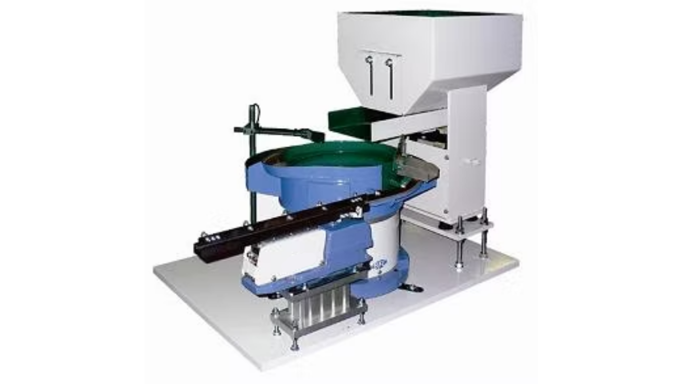 Máy cấp liệu rung đinh tán: Tự động hóa quá trình lắp ráp chi tiết nhỏ 1 Máy cấp liệu rung đinh tán là gì?