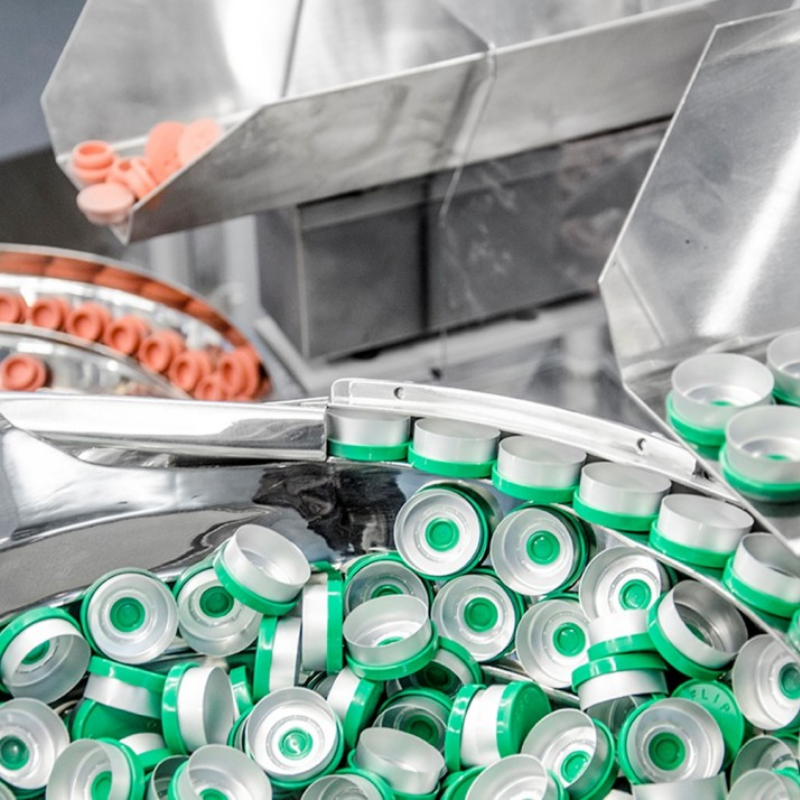 Máy cấp liệu rung nút chai: Chìa khóa tăng tốc dây chuyền đóng gói 6 Máy cấp liệu rung nút chai (1)