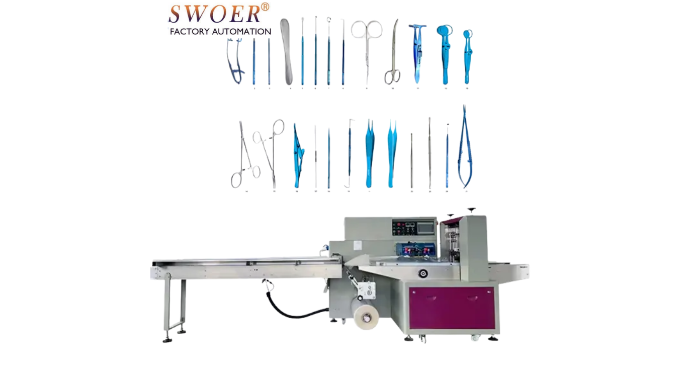 Các dòng máy đóng gói vật tư y tế phổ biến nhất