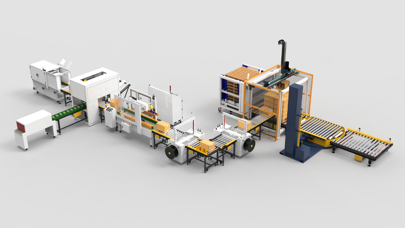 Cấu tạo của một hệ thống đóng gói hoàn chỉnh