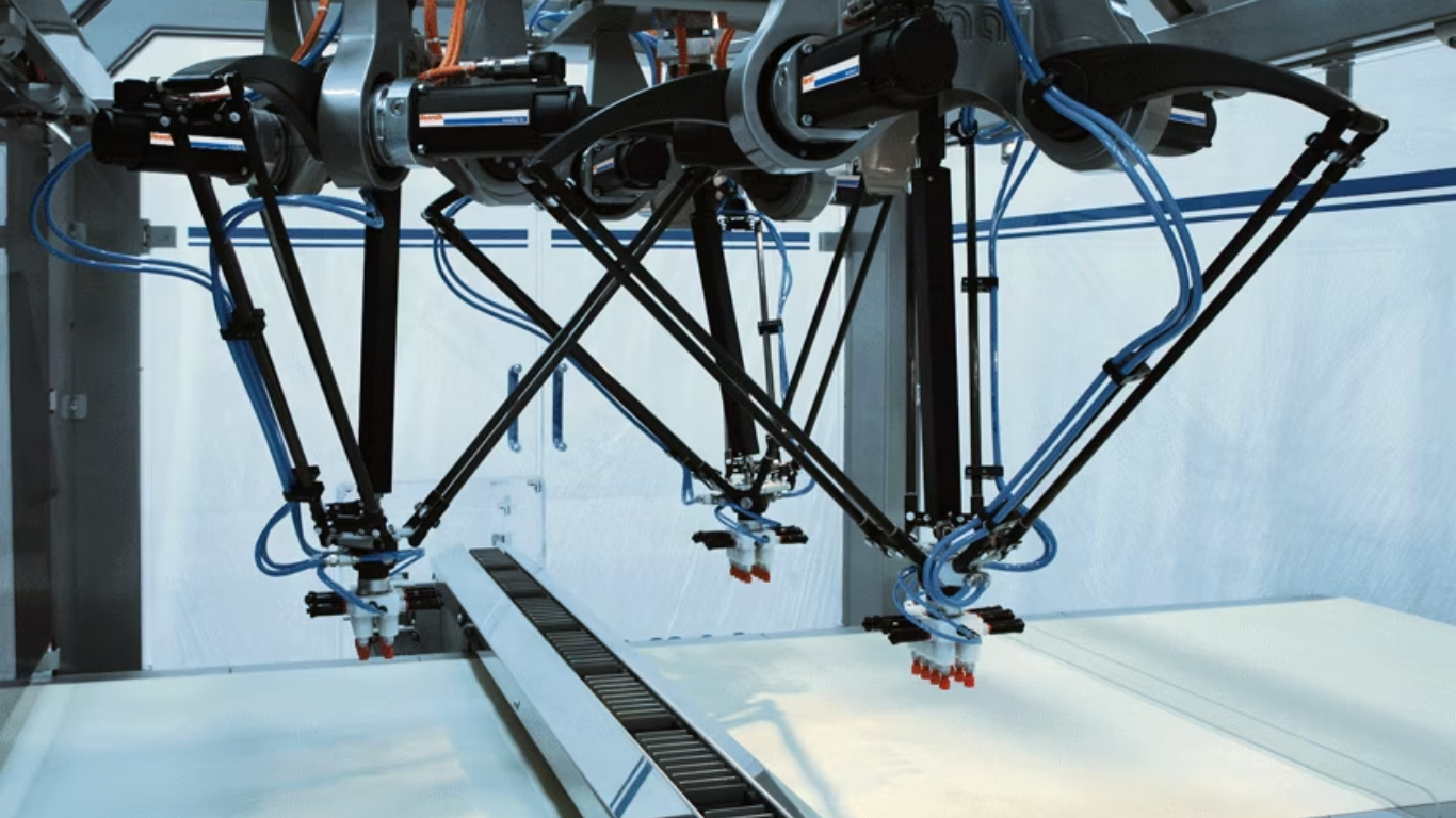 Lợi ích khi ứng dụng Robot Delta vào ngành điện tử