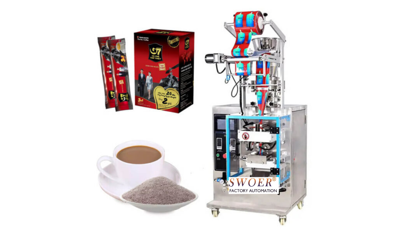 Phân loại máy đóng gói cà phê theo nhu cầu sản xuất