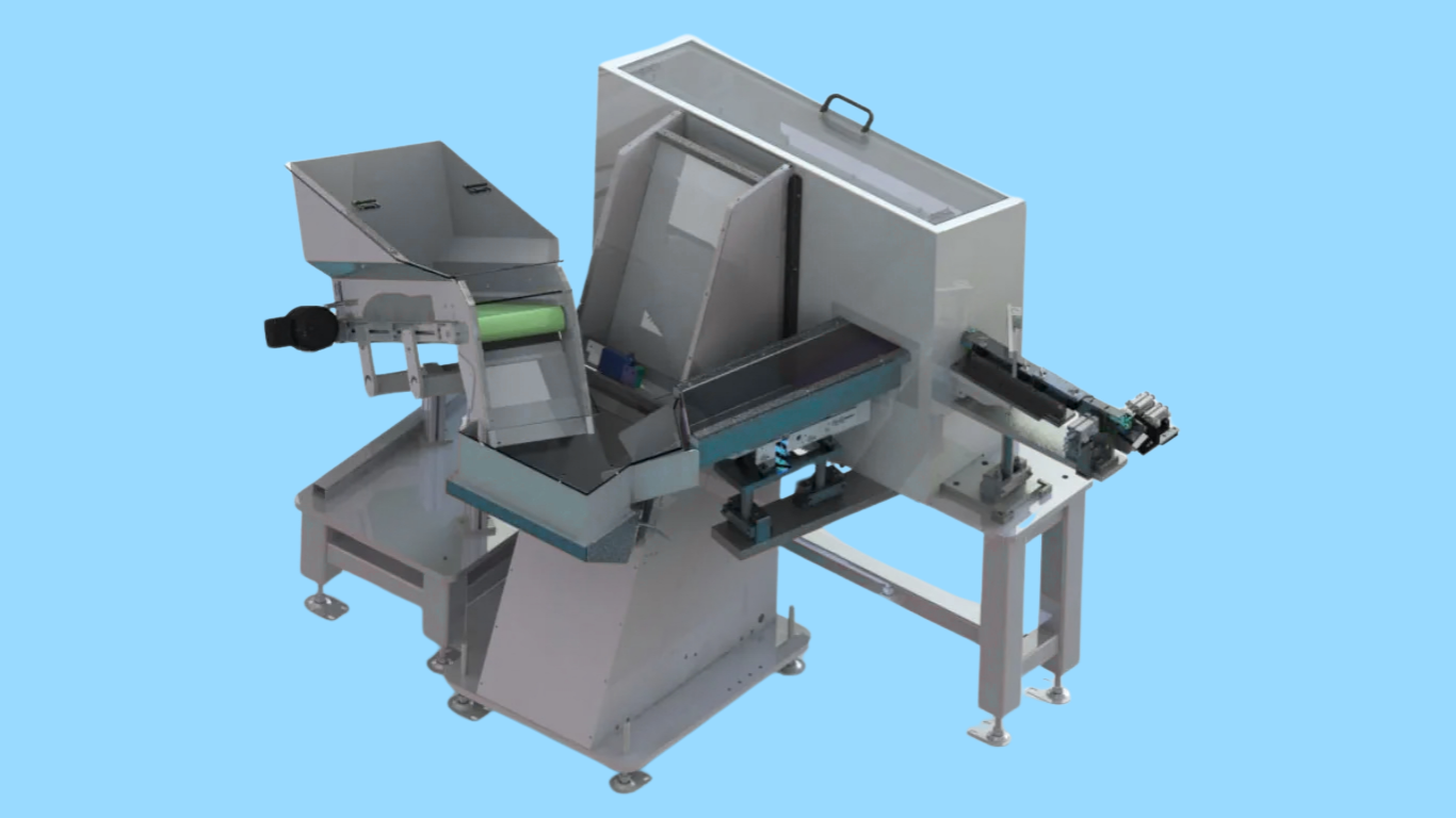 Quy trình thiết kế bộ cấp phôi bậc thang tại SWOER