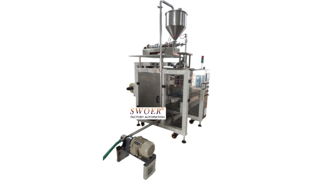 Máy đóng gói nước mắm tự động: Giải pháp năng suất, chống ăn mòn tuyệt đối 3 Quy trình vận hành máy đóng gói nước mắm tự động