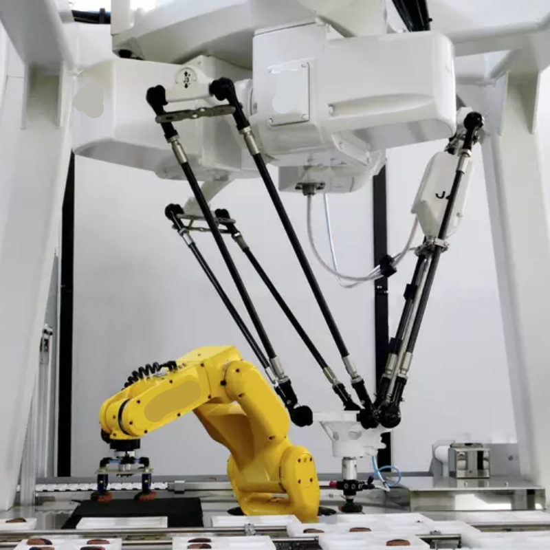 Robot Delta chất lượng cao: Tiêu chuẩn cho dây chuyền tự động hóa 3 Robot Delta chất lượng cao