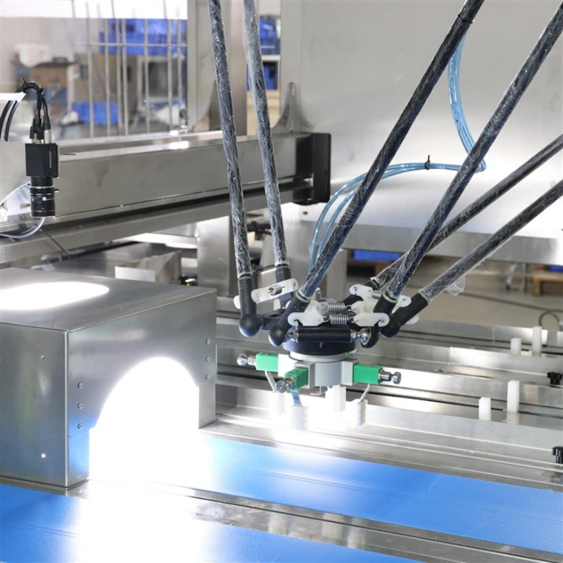 Robot Delta tích hợp Camera Vision