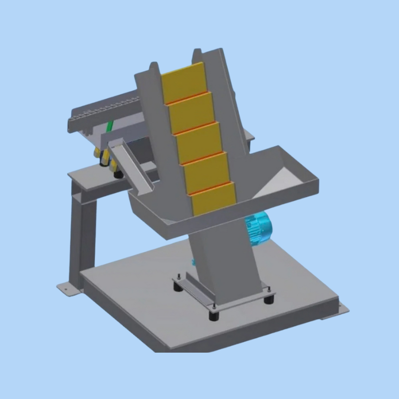 Thiết kế bộ cấp phôi bậc thang