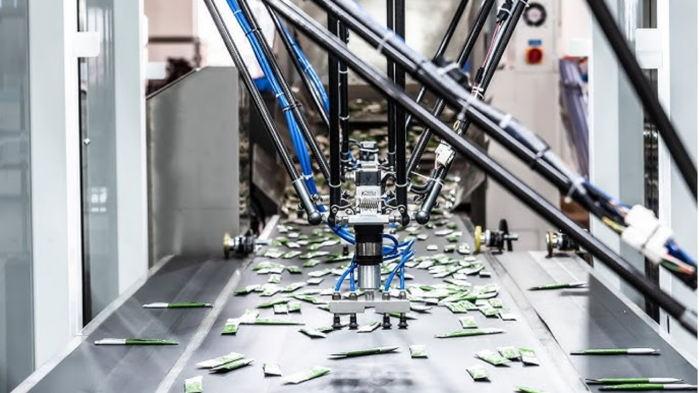 Robot Delta chống nước: Giải pháp tự động hóa cho môi trường khắc nghiệt 1 Đặc điểm thiết kế ưu việt của Robot Delta SWOER