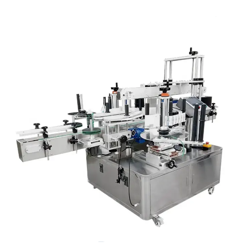 Máy đóng gói dán nhãn 3 mặt