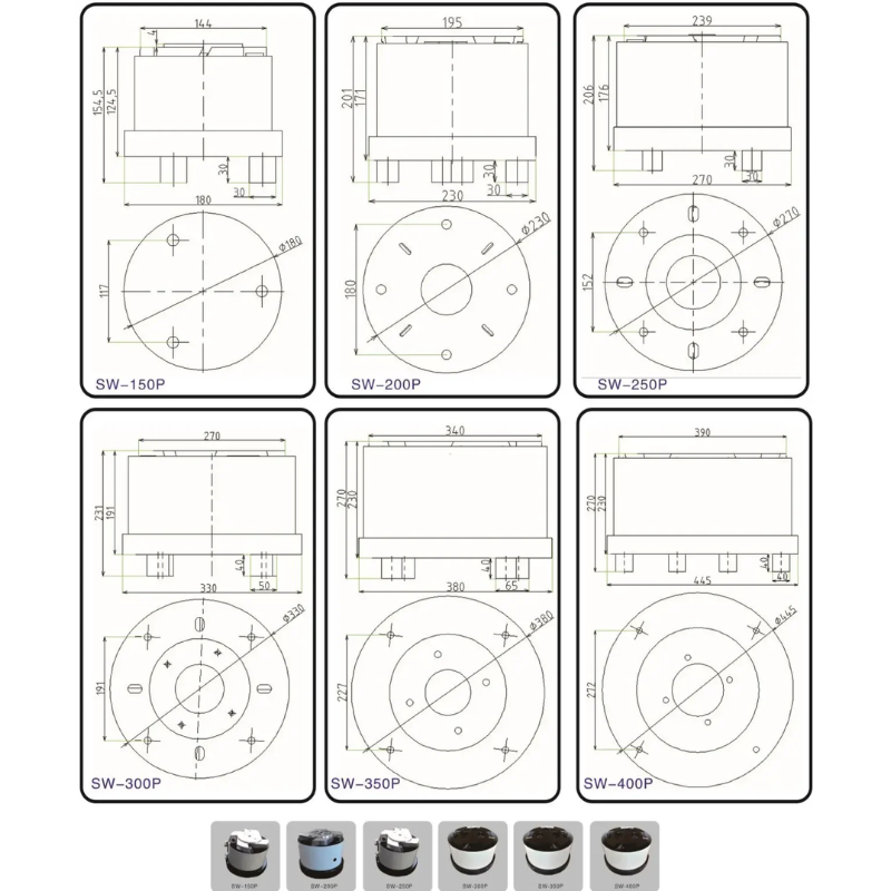 BỘ ĐẾ RUNG SW-P SERIES