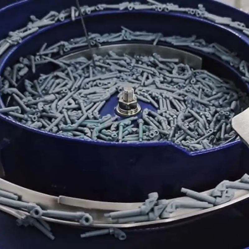 Cửa cấp liệu của mâm rung