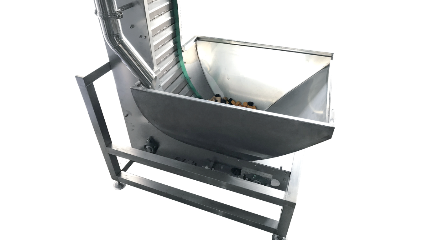 Ứng dụng thực tế của bộ cấp liệu bậc thang cho nắp chai