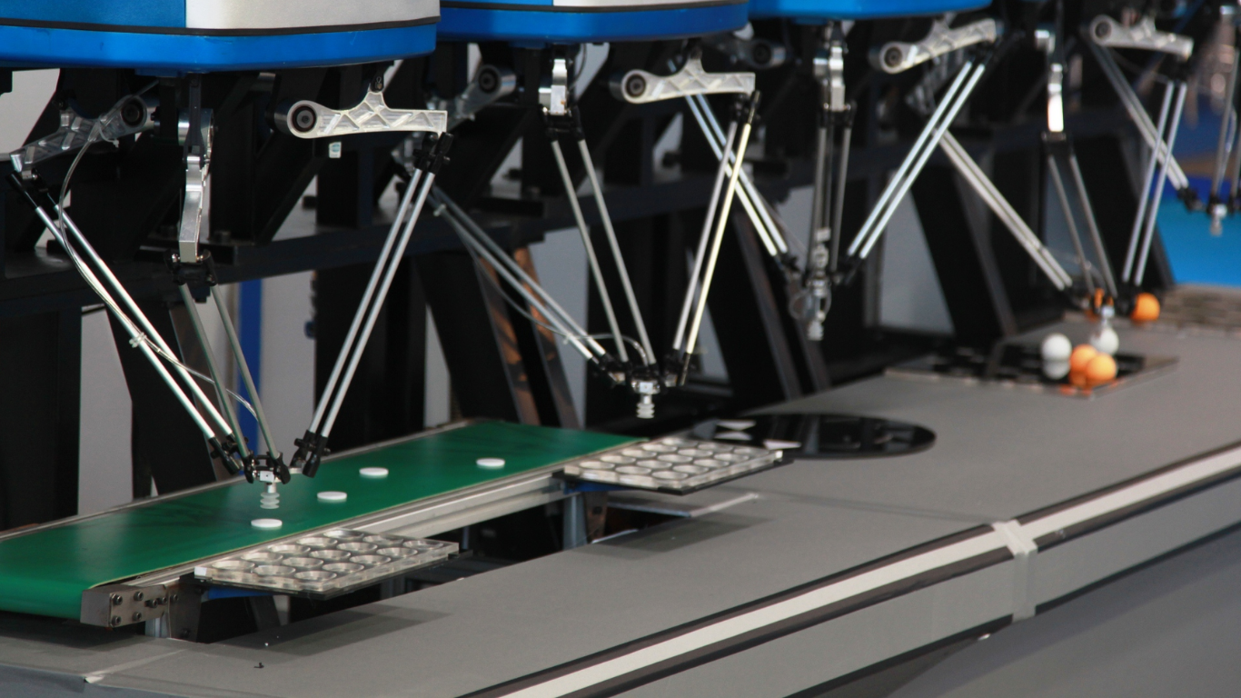 Ứng dụng thực tế của robot song song trong sản xuất hiện đại