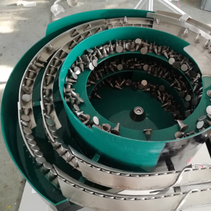 Rãnh cấp liệu của mâm rung