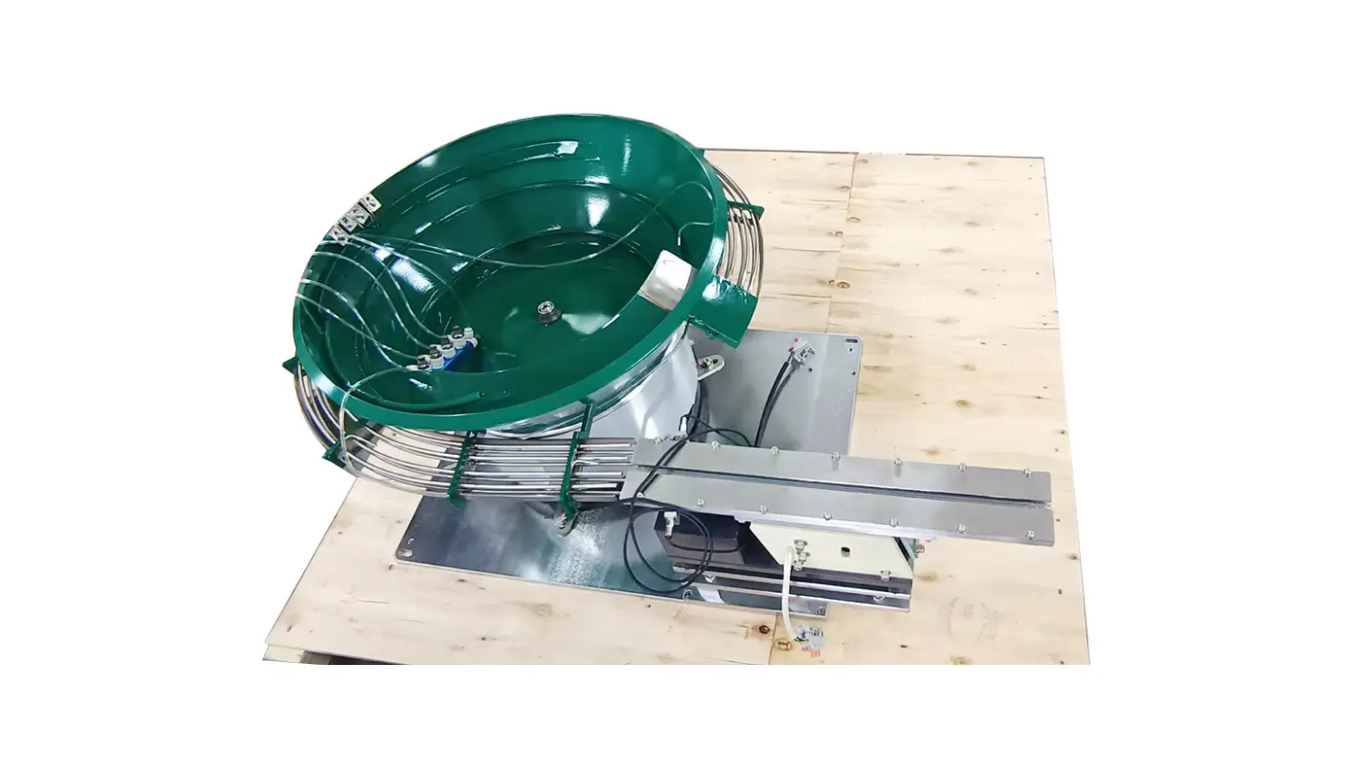 Mâm rung cấp liệu cúc áo: Giải pháp bứt phá năng suất khâu đính khuy nút tự động 2 Các tùy chọn cấu hình và giải pháp công nghệ bẫy gạt cúc áo