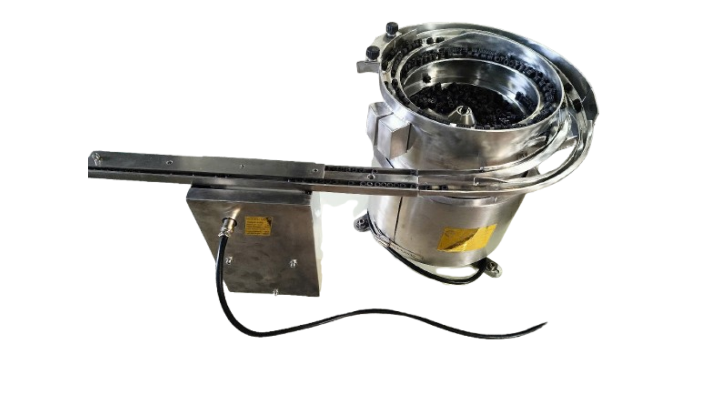 Bí quyết khơi thông chặng cuối dây chuyền: Mâm rung cấp liệu đường thẳng đầm chắc, chống kẹt phôi tuyệt đối 2 Cấu tạo chi tiết và nguyên lý vận hành của bộ cấp liệu thẳng